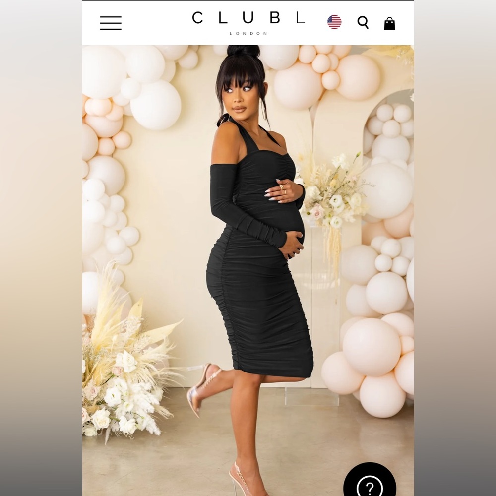 Beautiful maternity dress used once for photo shoot size US 8